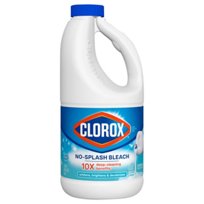  Clorox Splash-less Liquid Bleach Clean Linen - 40 OZ 