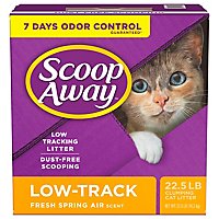 Scoop Away Low Track Cat Litter Fresh Spring - 22.5 LB - Image 3