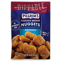 Pilgrims Chicken Nuggets Frozen Fully Cooked - 24 OZ - Image 3