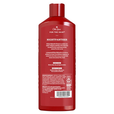 Old Spice Shampoo Nightpanther - 13.5 Fl. Oz. - Image 3