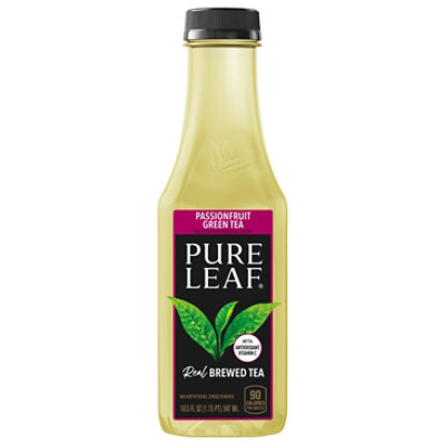 Pure Leaf Real Brewed Tea Passionfruit Green Tea Flavor - 18.5 FZ