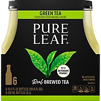 Pure Leaf Iced Tea Green Tea 16.9 Fluid Ounce Pet Bottle 6 Pack - 6-16.9 OZ - Image 2
