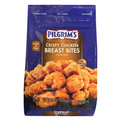 Pilgrims Crispy Chicken Breast Bites Frozen Fully Cooked - 24 OZ - Safeway
