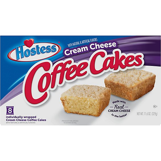 Hostess Cream Cheese Coffee Cakes - 11.60 Oz
