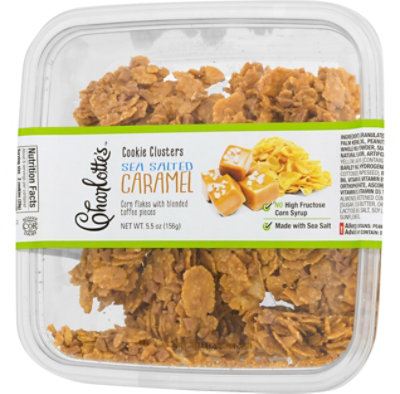 Charlottes Sea Salted Caramel Cookie Clusters - 5.5 OZ - Image 4