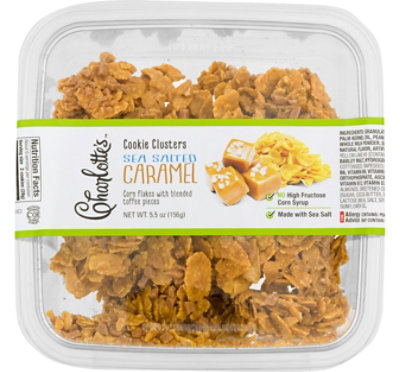 Charlottes Sea Salted Caramel Cookie Clusters - 5.5 OZ