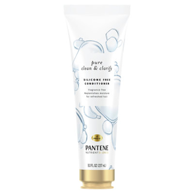 Pantene Pro V Conditioner Pure Clean & Clarify Fragrance Free - 8 Fl. Oz. - Image 1