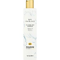 Pantene Pure Clean & Clarify Silicone Free Fragrance Free Shampoo - 9.6 Fl. Oz. - Image 2