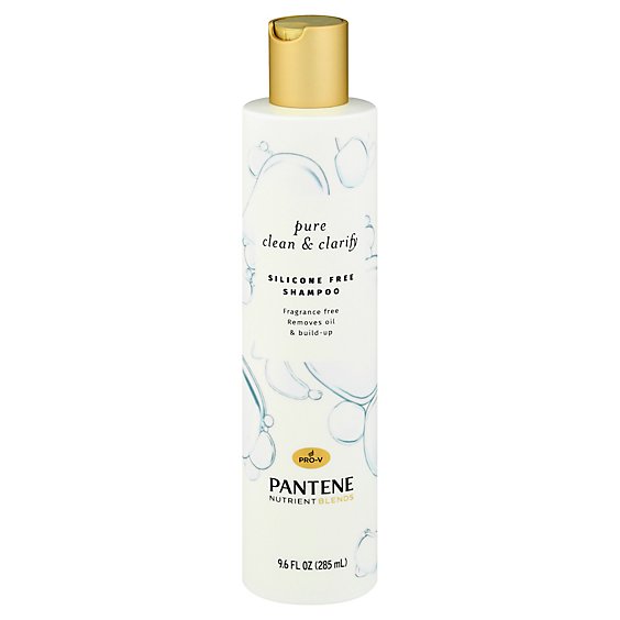 Pantene Pure Clean & Clarify Silicone Free Fragrance Free Shampoo - 9.6 Fl. Oz.