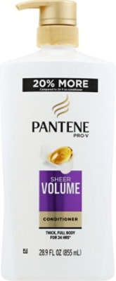 Pantene Pro-V Sheer Volume Conditioner - 28.9 Fl. Oz. - Image 2