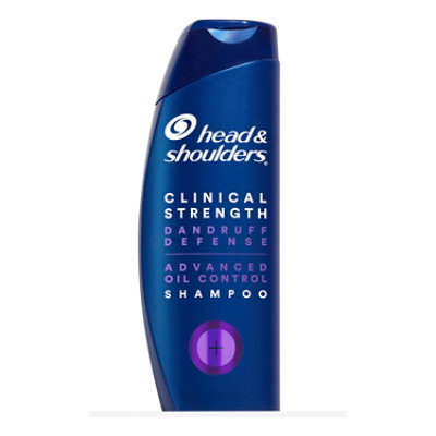 Head & Shoulders Clinical Shampoo Dandruff Defense + Advanced Oil Control - 13.5 Fl. Oz.