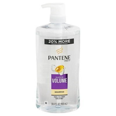 Pantene Pro V Sheer Volume Shampoo - 30.4 FZ