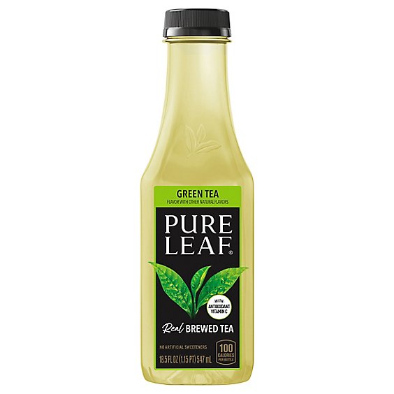 Pure Leaf Real Brewed Tea Green Tea Flavor Bottle - 18.5 FZ