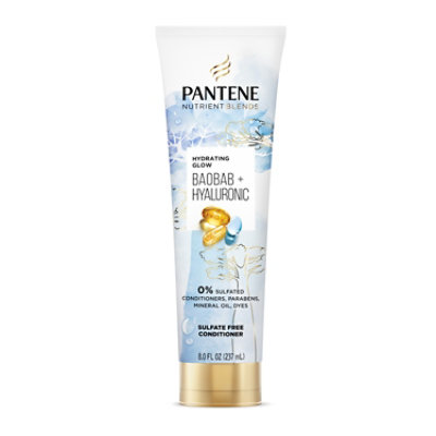 Pantene Pro V Conditioner Hydrating Glow Sulfate Free With Baobab Essence - 8 Fl. Oz. - Image 8