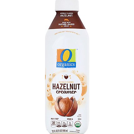 O Organics Creamer Hazelnut - 32 Fl. Oz. - Image 2