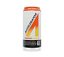 Adrenaline Shoc Accelerator Orange Mango Smart Energy Drink In Can - 16 Fl. Oz.
