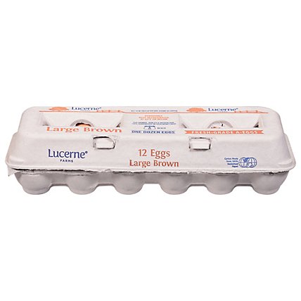Lucerne Eggs Brown Large Aa - 12 CT - Image 3
