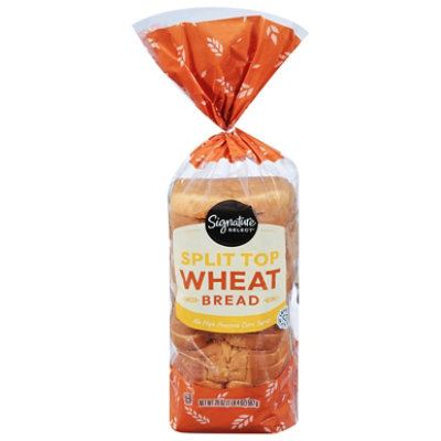 Signature SELECT Split Top Wheat Bread - 20 Oz - starmarket