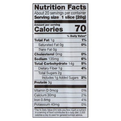 Signature SELECT Split Top Wheat Bread - 20 Oz - Image 3