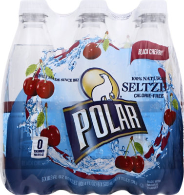 Polar Seltzer Cherry Black - 6-16.9 FZ - Image 6