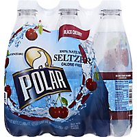 Polar Seltzer Cherry Black - 6-16.9 FZ - Image 2