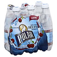 Polar Seltzer Cherry Black - 6-16.9 FZ - Image 1