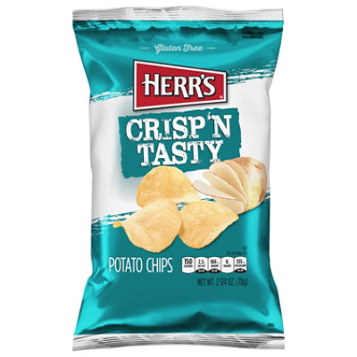 Herrs Regular Potato Chips - 2.75 OZ - Image 2