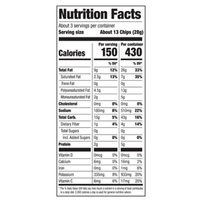 Herrs Regular Potato Chips - 2.75 OZ - Image 3