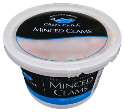 Chef's Catch Minced Clams - 16 OZ - Image 1
