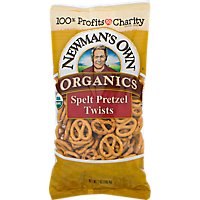 Newmans Own Organic Spelt Pretzel - 7 OZ - Image 1