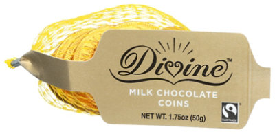 Divine Ch Choc Coin Mlk Gold - 1.8 OZ - Image 1