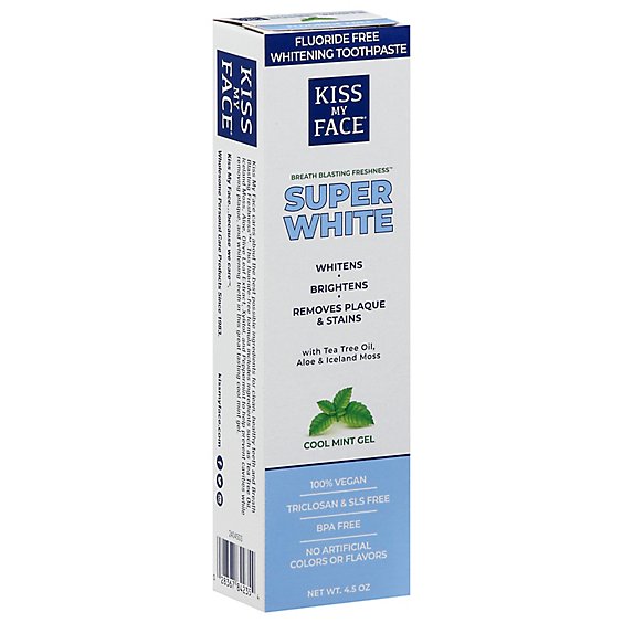 Kiss  Tthpaste Gel Whitening - 4.5 OZ