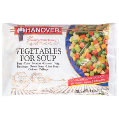 Hanover Vegetable Soup Mix - 14 OZ - Image 3