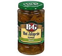 B & G Sliced Hot Jalapeno Pepper - 12 FZ