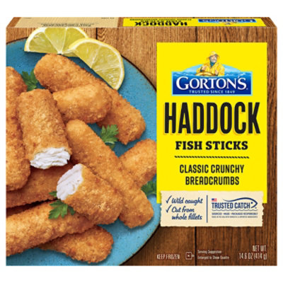 Gortons Fish Sticks Haddock Premium - 14.6 OZ - Image 2