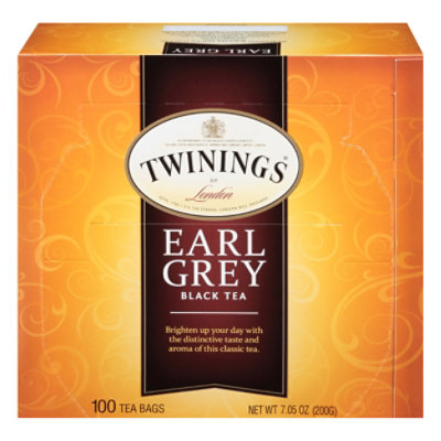 Twinings Of London Earl Grey Tea - 100 CT