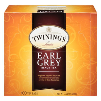 Twinings Of London Earl Grey Tea - 100 CT - Image 1