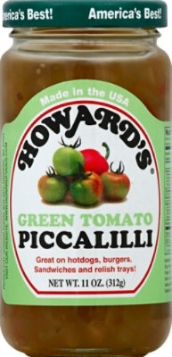 Howards Green Tomato Piccalilli Relish - 11 FZ - Image 2