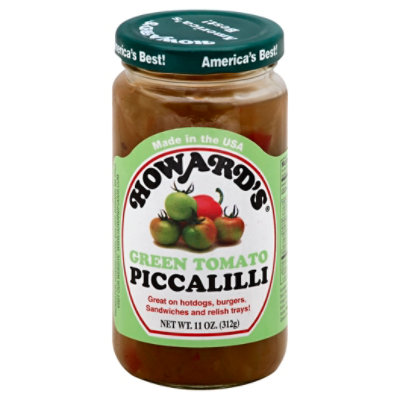 Howards Green Tomato Piccalilli Relish - 11 FZ - Image 1