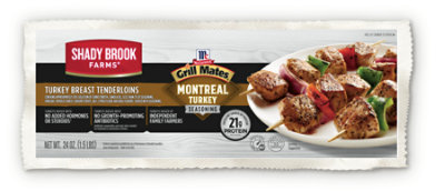 Shady Brook Farms McCormick Grill Mates Montreal Seasoning Turkey Breast Tenderloins - 24 Oz - Image 1