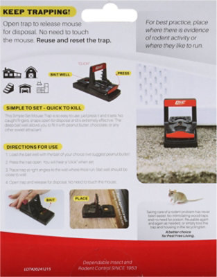 Mouse Trap Plastic - EA - Image 3
