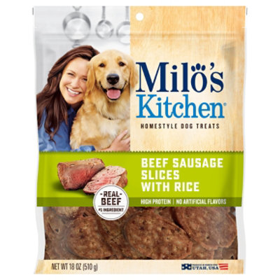 Milo's kitchen 2024 dog treats reviews