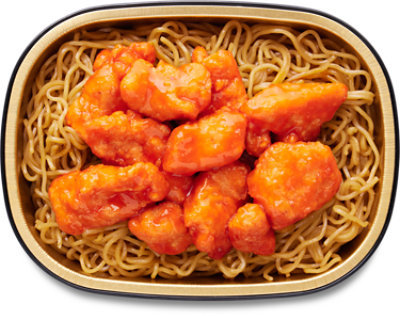 Sweet And Sour Chicken with Lo Mein Potsticker - 1 LB - Image 1