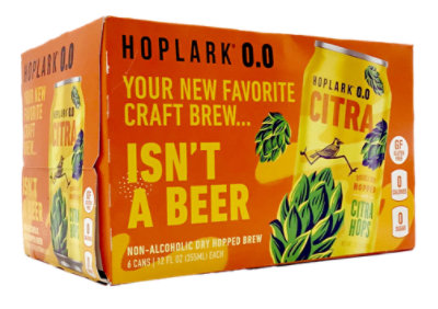 Hoplark Citra Non - Alcoholic Hop Water - 6 - 12 Fl Oz - Image 1
