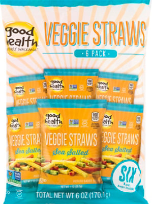 Good Health Straws Vegetable  Sea Salt - 6-1 OZ - Image 2