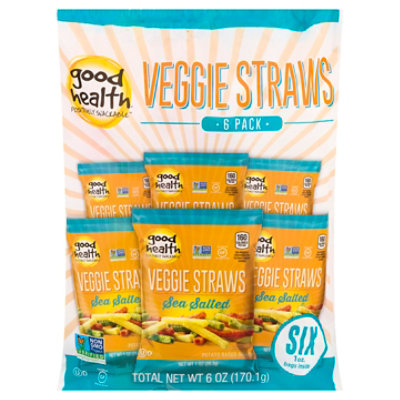 Good Health Straws Vegetable  Sea Salt - 6-1 OZ - Image 1