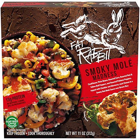 Fat Rabbit Red Mole Bowl - 11 OZ