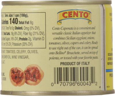 Cento Eggplant Caponata - 7 OZ - Image 6