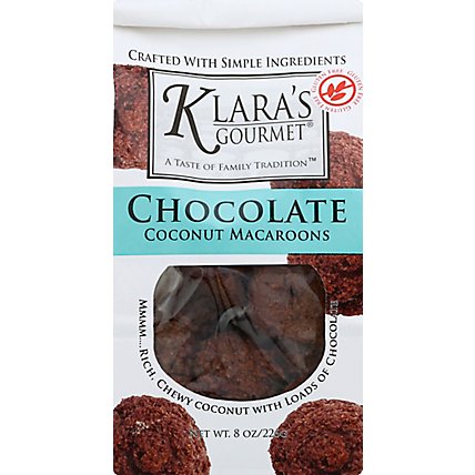 Klaras Cookie Macaroon Chocolate - 8 OZ - Image 2