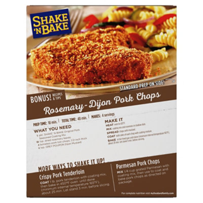 Shake 'N Bake Original Pork Seasoned Coating Mix Value Size Packets - 4-10 Oz - Image 9